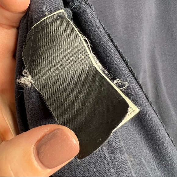 Giorgio Armani Cotton Polo Navy Button Down Shirt - Picture 8 of 8